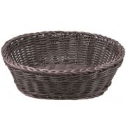 CT PROF BASKET BROWN OVAL 25X20XH7,5CM