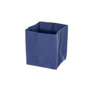 ECOSY BREAD BAG BLUE 10X10XH12CM