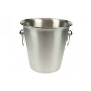 CT BAR CHAMPAGNE BUCKET WITH RINGS MATT
