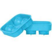 ICE CUBE TRAY BALLS BLUE 4PCS D4.5CM