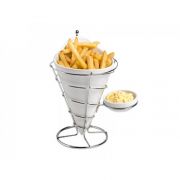 FRENCH FRIES BAG D12XH23+HOLDER+MAYO POT