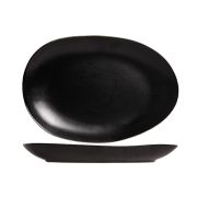 Блюдо овальное 35,5x24,8 см h 4 см, VONGOLA BLACK