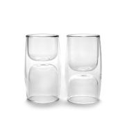 Стакан двойной 100 / 150 мл, d 7 см h 12,5 cм, стекло