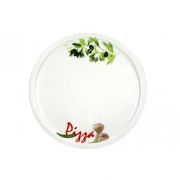 PIZZAPLATE D31CM DECO OLIVES