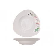 PASTA PLATE TRIANGLE 29X29 DECO