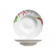 PASTA PLATE 'PASTA' D19-30XH6CM