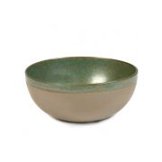 Салатник  D23,5см, H9,5см, цвет CAMOGREEN