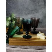 Набор из 4 разноцветных бокалов для вина 240 мл, , h 14,1 см, d 8,5 см , ABEILLE