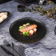 Тарелка  Black Raw Steller 26 см, P.L. Proff Cuisine