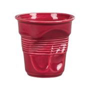 Чашка для капучино Barista (Бариста) «мятая» 225 мл бордо, h 8,5 см, P.L. Proff Cuisine