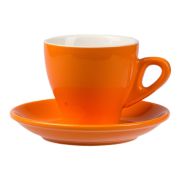 Кофейная пара Barista (Бариста) 280 мл, оранжевый цвет, P.L. Proff Cuisine (кор= 36 шт)