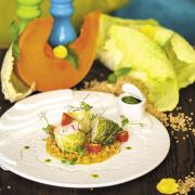 Соусник «Консервная банка» 225 мл, d 8 см, h 6,5 см, фарфор, P.L. Proff Cuisine