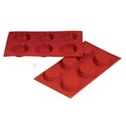 Форма силиконовая P.L. Proff Cuisine «Тарталетка» 6 ячеек d 70 мм, h 20 мм (30*17,5 см)