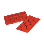 Форма силиконовая P.L. Proff Cuisine «Овал» 9 ячеек 70*50 мм, h 20 мм (30*17,5 см)
