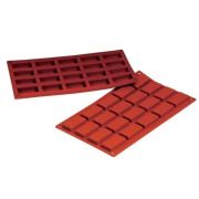 Форма силиконовая P.L. Proff Cuisine «Прямоугольник» 20 ячеек 50*25 мм, h 10 мм (30*17,5 см)