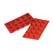 Форма силиконовая P.L. Proff Cuisine «Цилиндр» 15 ячеек d 40 мм, h 20 мм (30*17,5 см)