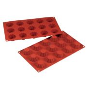 Форма силиконовая P.L. Proff Cuisine «Бриош» 15 ячеек d 45 мм, h 27 мм (30*17,5 см)