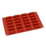 Форма силиконовая P.L. Proff Cuisine «Мини полено» 24 ячееки 50*20 мм, h 25 мм (30*17,5 см)