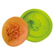 Силиконовая форма P.L. Proff Cuisine «Розы» d 7*2 см (3,5 см)