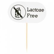 Маркировка-флажок «LACTOSE FREE» 8 см, 100 шт, Garcia de PouИспания