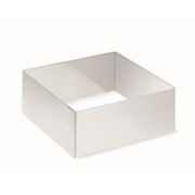 Квадрат Форма Нерж.Сталь 15*15*10 см