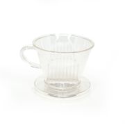 Пластиковый капельный фильтр (дриппер), 2-4 чашки, P.L. Proff Coffee