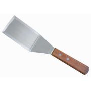 Лопатка металлическая с деревянной ручкой, 11,5 см, ширина 7 см, P.L. Proff Cuisine