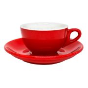 Чайная пара «Barista» 200 мл.красная.фарфор. P.L.