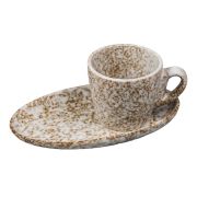 Кофейная пара 80мл «Brown Spider Silk» / «Stockholm» P.L.-ProffCuisine