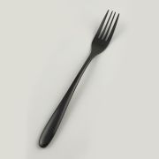 Вилка столовая ,покрытие PVD,черный матовый цвет,серия «Alessi-Black»  P.L.