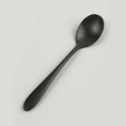 Ложка чайная ,покрытие PVD,черный матовый цвет,серия «Alessi-Black» P.L.