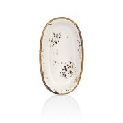 Блюдо овальное «Elegance» 15*9 см. фарфор By Bone