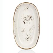 Блюдо овальное «Elegance» 24*14см. фарфор By Bone