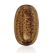 Блюдо овальное 29 см фарфор,серия «Cowry Yellow», By Bone