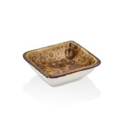 Салатник 10,5*10 cм, 120мл, фарфор,серия «Cowry Yellow», By Bone