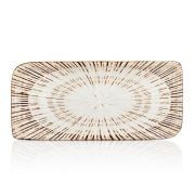 Блюдо прямоугольное 24*15 cм, фарфор,серия «Legna», By Bone