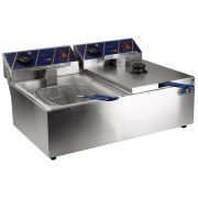 ФРИТЮРНИЦА настольная 2х10л ERGO [EF-102T/В]