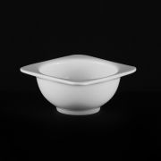 САЛАТНИК квадратный с бортами 4,5'' 115мм 180мл «Chan Wave Quadro» [ivory LQ-Q923]