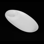 БЛЮДО овал. для завтрака 13''х7'' 340х180мм «Chan Wave Classic»