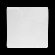 БЛЮДО квадратное 10'' 255мм плоское «Chan Wave Quadro» [ivory LQ-QD0398B]