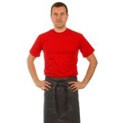 Футболка мужская красная с коротким рукавом