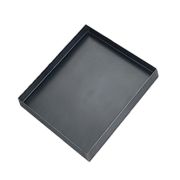 Противень 1260х1230х30 мм черный металл 2 борта