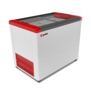 Ларь морозильный GELLAR FG 350 C красный