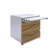 Прилавок нейтральный Luxstahl ПН-900 Premium