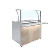 Мармит вторых блюд паровой Luxstahl МВП (С)-1200 Premium