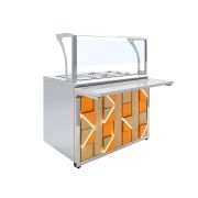 Мармит вторых блюд паровой Luxstahl МВП (С)-1200 Premium