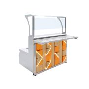 Мармит первых блюд 2-конфорочный индукционный Luxstahl МПИ (С)-1200 Premium