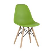 Стул пластиковый «Eames» с жестким сиденьем (разобранный каркас, продажа упаковкой 4 шт./уп)