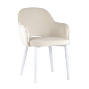 Стул-кресло «Веспер NEW NP» с мягким сиденьем (ножки стальные)