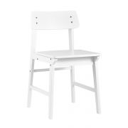 Стул «OREO WOOD WHITE» с жестким сиденьем (деревянный каркас)